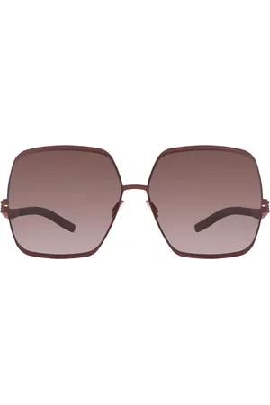 Ic! Berlin IC0001 Angelina T. Millenniplum Gafas de Sol para Mujer Purple