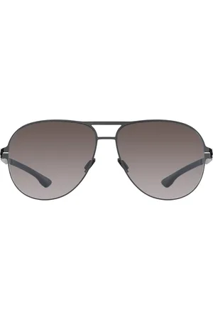 Ic! Berlin IC0010 Gerrit Gun-Metal Gafas de Sol para Hombre