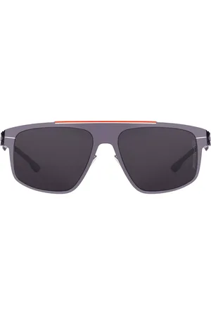 Ic! Berlin M1657 AMG 11 Naranjas Bridge-Aubergine Gafas de Sol para Hombre Purple