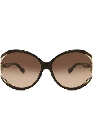 Salvatore Ferragamo SF 600S 220 A Gafas de Sol para Mujer Marrones