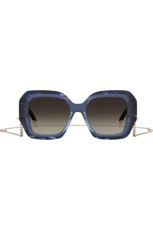 Missoni MIS 0168/G/S Ajuste Asiático 468/HA Gafas de Sol para Mujer Azules
