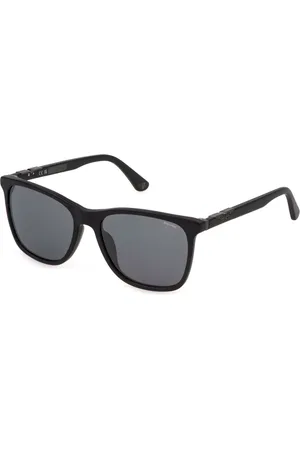 Police SPL872N ORIGINS 1 OCCHIALE SOLE 703X Gafas de Sol para Hombre Negras