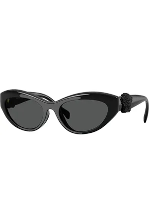 VERSACE VK4005U Para Niños GB1/87 Gafas de Sol Para Niños Negras