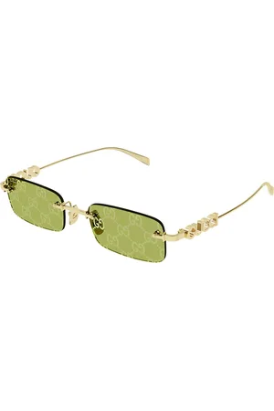 Gucci GG1808S 002 Gafas de Sol para Hombre Dorados