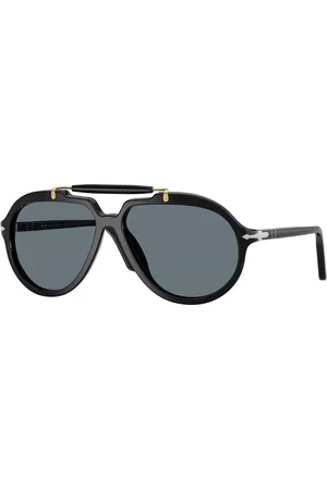 Persol PO0202S Polarized 95/3R Gafas de Sol para Hombre Negras