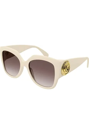Gucci GG1407S 004 Gafas de Sol para Mujer Blancas