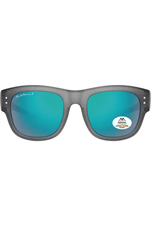 Montana Montana Gafas Recetadas FO7 Polarized FO7B Gafas de Sol para Hombre Grises