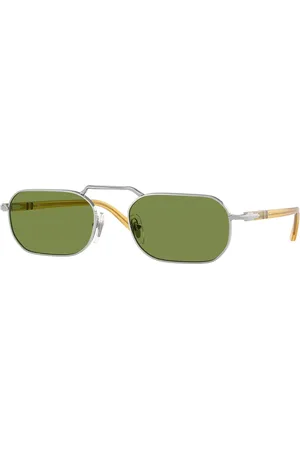 Persol PO1020S 518/4E Gafas de Sol para Hombre Plateadas