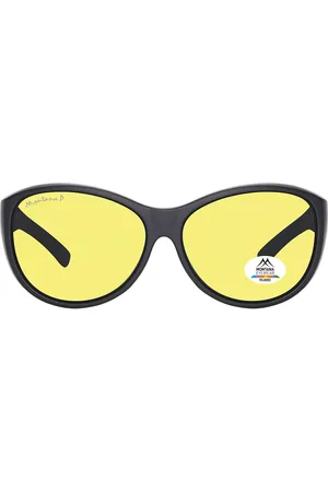 Montana Montana Gafas Recetadas FO8 Polarized FO8C Gafas de Sol para Hombre Negras