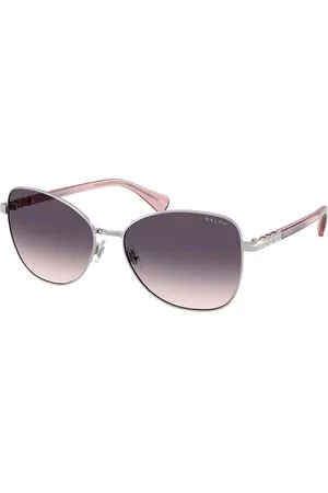 Ralph Lauren RA4147 900136 Gafas de Sol para Mujer Plateadas