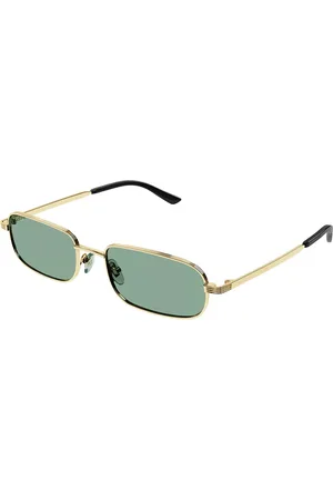 Gucci GG1457S 005 Gafas de Sol para Hombre Dorados
