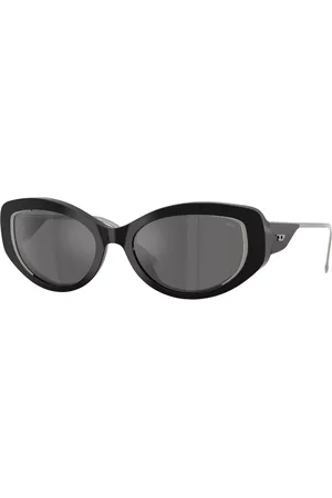 Diesel DL2001MU 701/6G Gafas de Sol para Mujer Negras