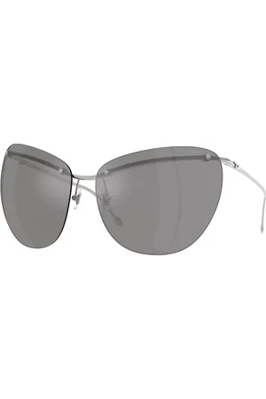 Diesel DL1007 10016G Gafas de Sol para Hombre Plateadas