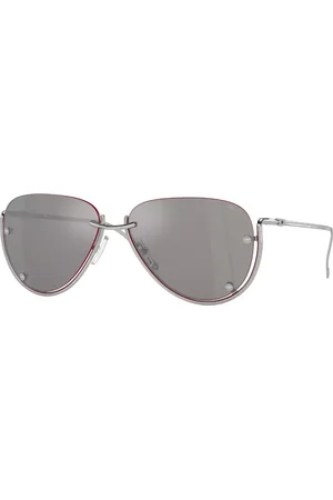 Diesel DL1003 103/6G Gafas de Sol para Hombre Plateadas