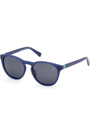 Timberland TB00049 Para Niños Polarized 91D Gafas de Sol Para Niños Azules
