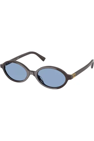 Miu Miu MU04ZSF Ajuste Asiático 22C60O Gafas de Sol para Mujer Marrones