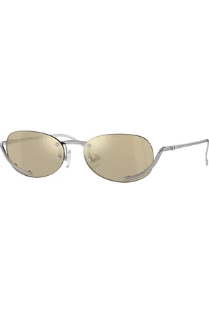Diesel DL1004 111/V9 Gafas de Sol para Hombre Plateadas