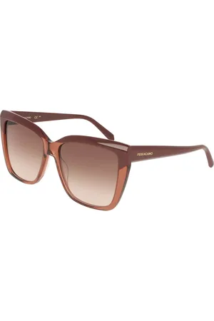 Salvatore Ferragamo SF1102S 619 Gafas de Sol para Mujer Borgoña