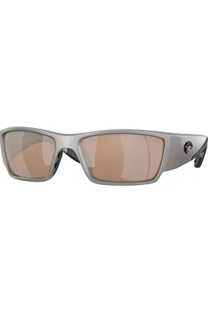 Costa Del Mar Corbina Pro Polarized 910908 Gafas de Sol para Hombre Plateadas