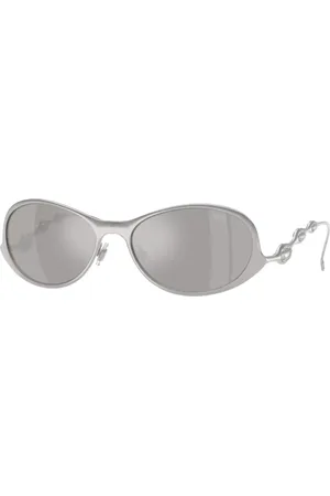 Diesel DL1014 1001Z6 Gafas de Sol para Hombre Plateadas