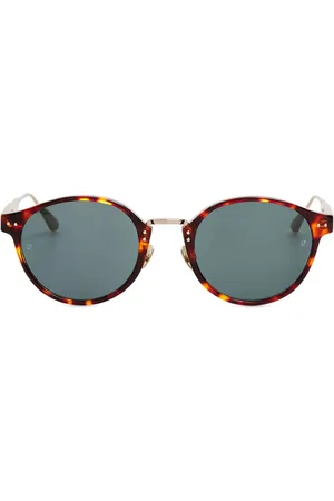 Linda Farrow MARCO LFL1535 C2 Gafas de Sol para Hombre Careyshell