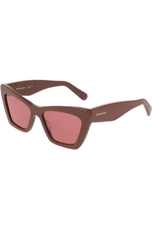 Salvatore Ferragamo SF929SN 606 Gafas de Sol para Mujer Borgoña