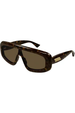 Bottega Veneta BV1281S 002 Gafas de Sol para Hombre Careyshell