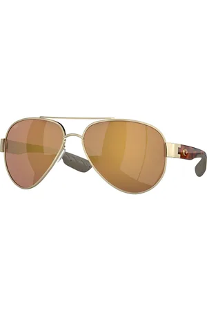 Costa Del Mar South Point Polarized 401039 Gafas de Sol para Hombre Dorados