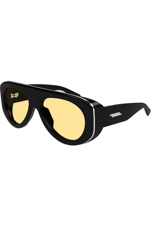 Bottega Veneta BV1362S 005 Gafas de Sol para Hombre Negras