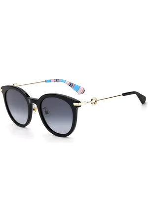 Kate Spade Keesey/G/S Ajuste Asiático 807/9O Gafas de Sol para Mujer Negras