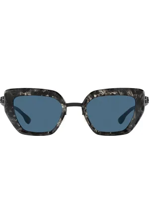 Ic! Berlin IC0016 Nika Negras-Night-Flakes Gafas de Sol para Mujer Negras