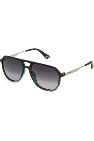 Police SPLQ81E ORIGINS LITE 35 6PEP Gafas de Sol para Hombre Azules