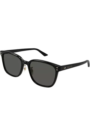 Gucci GG1896SK Ajuste Asiático 001 Gafas de Sol para Hombre Negras