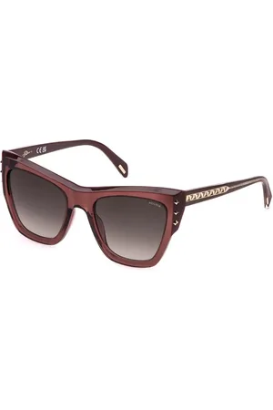Police SPLR24E SUPERSTAR 4 06PP Gafas de Sol para Mujer Rosas
