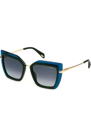 Police SPLP43 STARLIGHT 1 0U87 Gafas de Sol para Mujer Verdes
