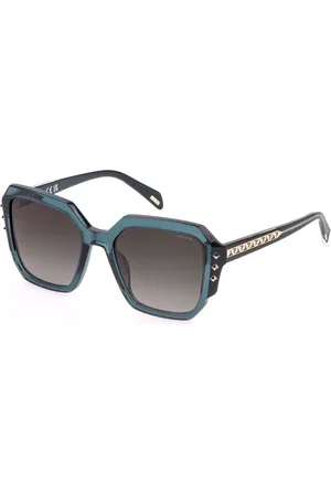 Police SPLR23E SUPERSTAR 3 03GE Gafas de Sol para Mujer Azules
