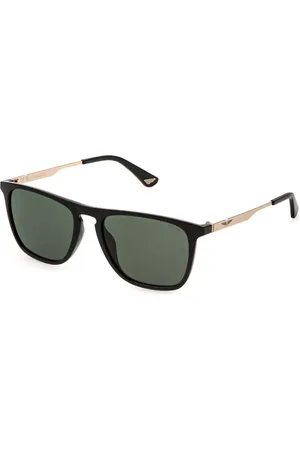 Police SPLQ80 ORIGINS LITE 34 0Z42 Gafas de Sol para Hombre Negras