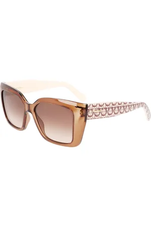 Salvatore Ferragamo SF 1042S 232 Gafas de Sol para Hombre Marrones