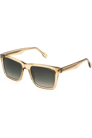 Police SPLN35E CHAMP 9 0L77 Gafas de Sol para Hombre Marrones