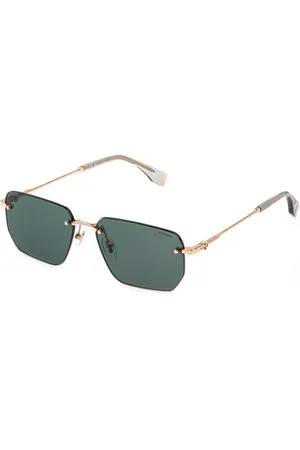 Police SPLQ89 FORCE 8 0300 Gafas de Sol para Hombre Dorados