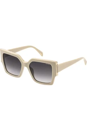 Police SPLR21 SECRET 1 0702 Gafas de Sol para Mujer Blancas