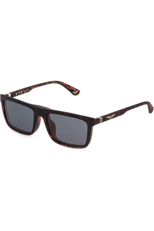 Police UPLQ66 ORIGINS LITE 32 With Clip-On 878P Gafas de Sol para Hombre Careyshell