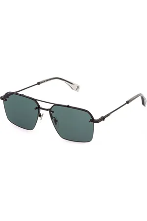Police SPLQ90 FORCE 9 0672 Gafas de Sol para Hombre Negras