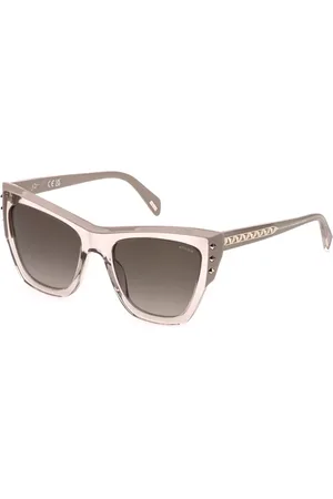 Police SPLR24E SUPERSTAR 4 07T1 Gafas de Sol para Mujer Marrones