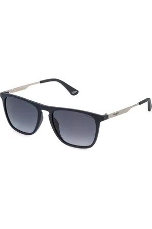 Police SPLQ80 ORIGINS LITE 34 9AGM Gafas de Sol para Hombre Azules