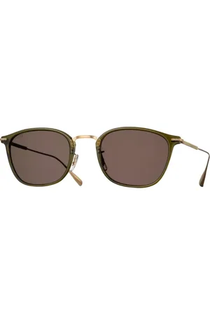 Eyevan 7285 Caldwell-Sun OD Gafas de Sol para Hombre Verdes