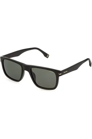 Police SPLQ83 CHAMP 14 0700 Gafas de Sol para Hombre Negras