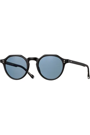 Eyevan 7285 Attache-E Sun PBK-BLU Gafas de Sol para Hombre Negras