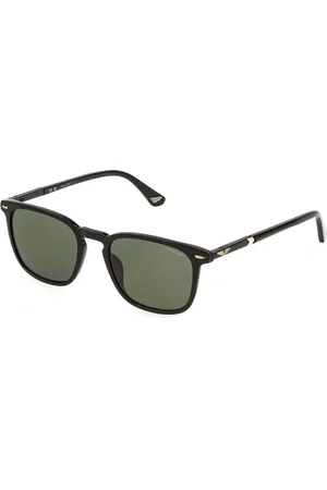 Police SPLQ86 NEW CROSSROADS 5 0700 Gafas de Sol para Hombre Negras