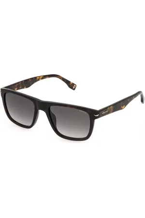 Police SPLQ83 CHAMP 14 06E4 Gafas de Sol para Hombre Careyshell